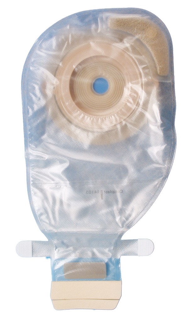 Assura Plus Convex Dyb, 1-dels ileostomipose, Maxi, Hide-Away udløb, klar, Ø 15-33 mm