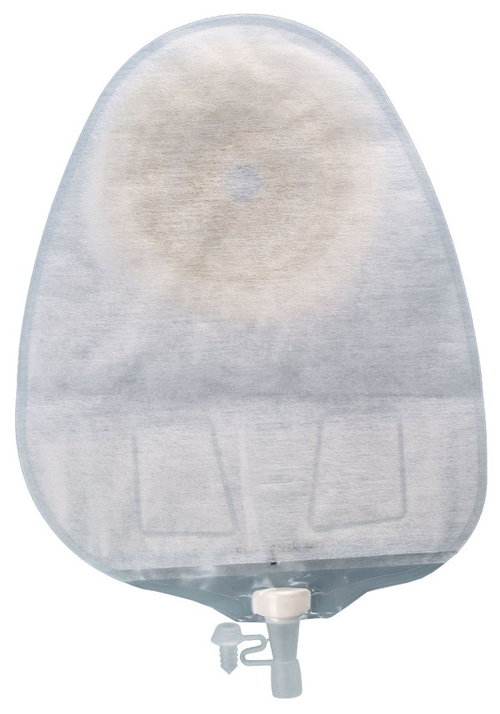 Assura, 1-dels urostomipose Maxi Convex light u.filt,hvid, Ø 15-43 mm