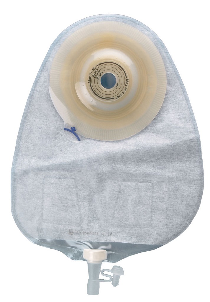 Assura, 1-dels urostomipose Maxi Convex light u.filt,tran, Ø 15-33 mm