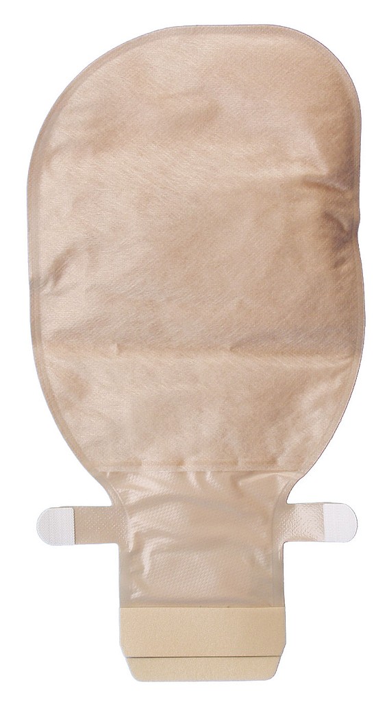 Assura Plus Convex Light, 1-dels ileostomipose, Midi, Hide-away udløb, beige, Ø 15-33 mm
