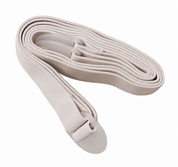 Brava, stomibælte justerbart op til 135 cm, hvid/beige, x-large
