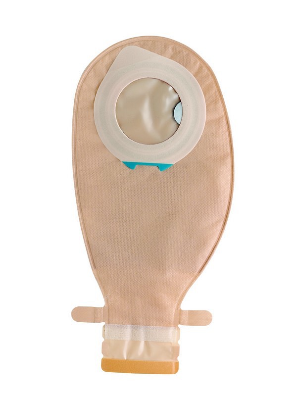 Harmony Duo, 2-dels ileostomipose, Stor, vindue, beige, 50 mm ring