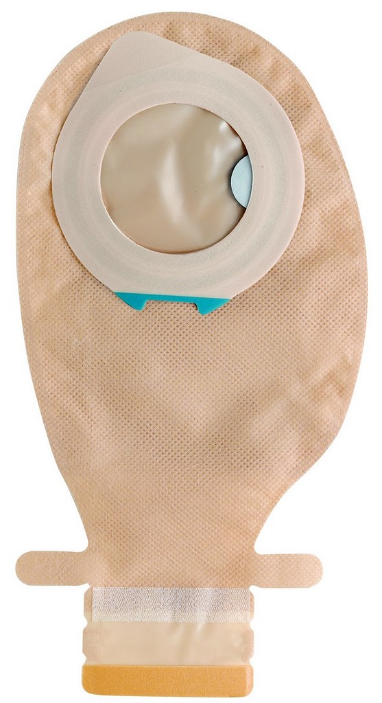 Harmony Duo, 2-dels ileostomipose, Standard, vindue, beige, 32 mm ring