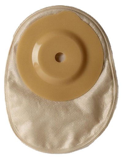 Confidence Supersoft Convex, 1-dels colostomipose, Standard, vindue, beige, Ø 28 mm