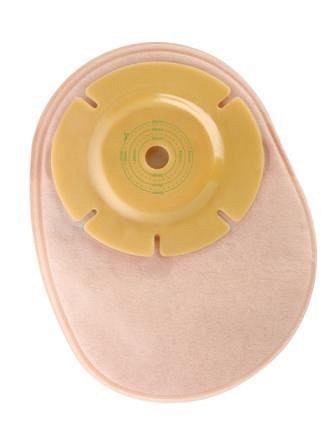Confidence Natural Soft Convex, 1-dels colostomipose, Standard, convex, beige, Ø 13-38 mm
