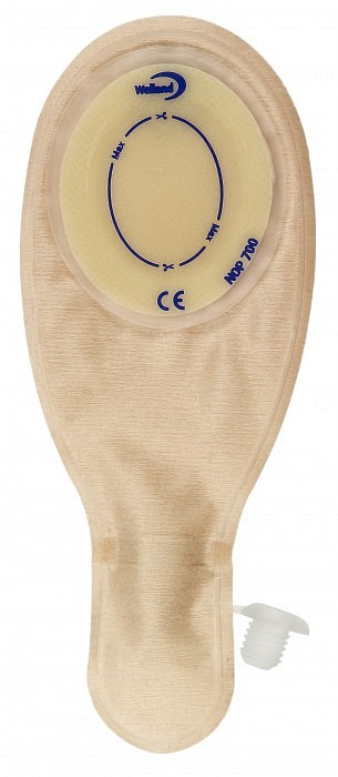 Flair Active, fistel/drænagepose, lille, 0-30x40mm, klar, 60 ml