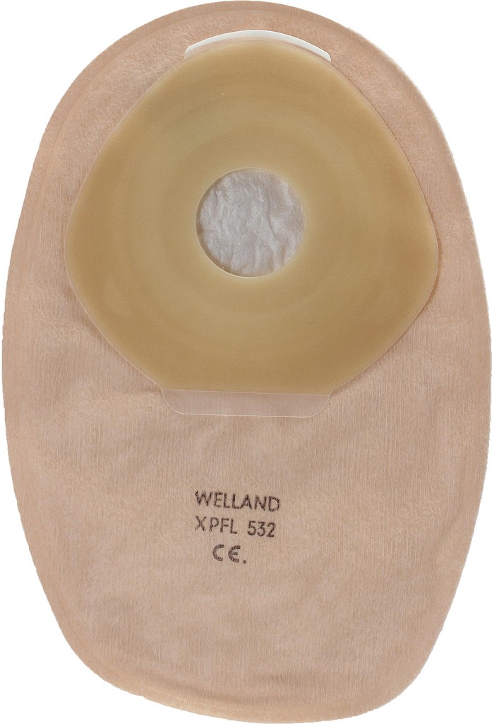 Flair Active Xtra, 1-dels colostomipose, Maxi, beige, Ø 32 mm