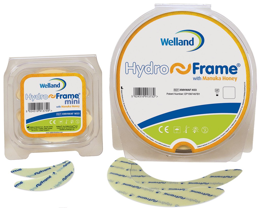 Welland HydroFrame, kantsikring med manuka honning, halvcirkel