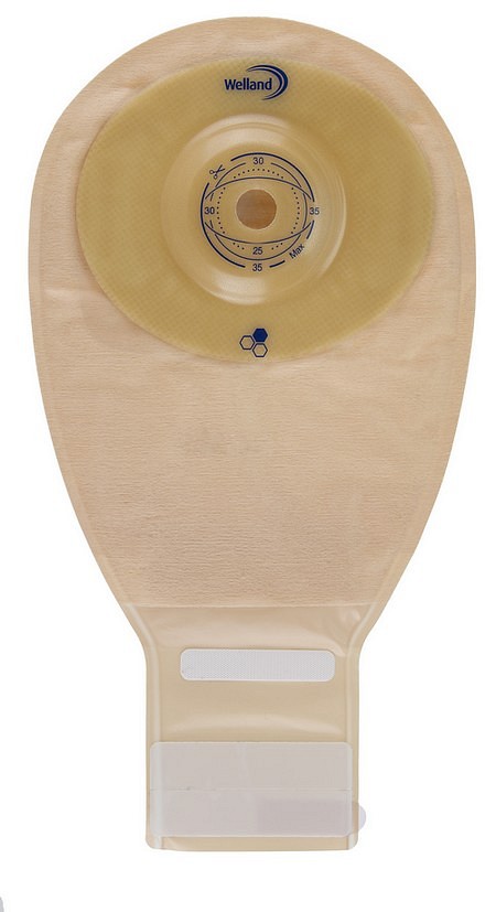 Aurum Convex, 1-dels ileostomipose, Maxi, beige, Ø 38 mm