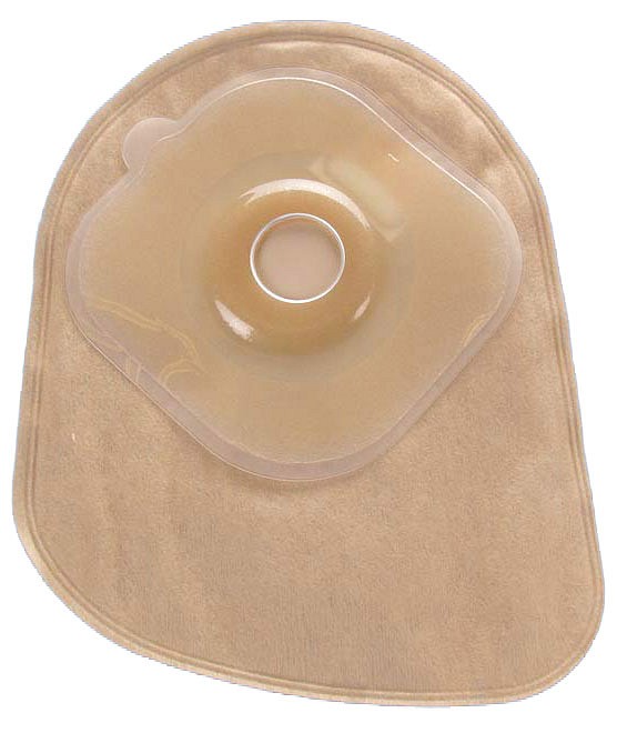 Nova 1 X3, 1-dels ileostomipose m.nyt kulfilter, beige, Ø 30 mm