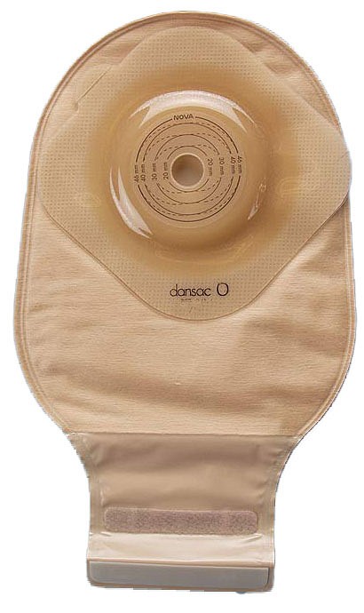 Nova 1 FoldUp Convex, 1-dels ileostomipose, Maxi, beige, Ø 15-24 mm