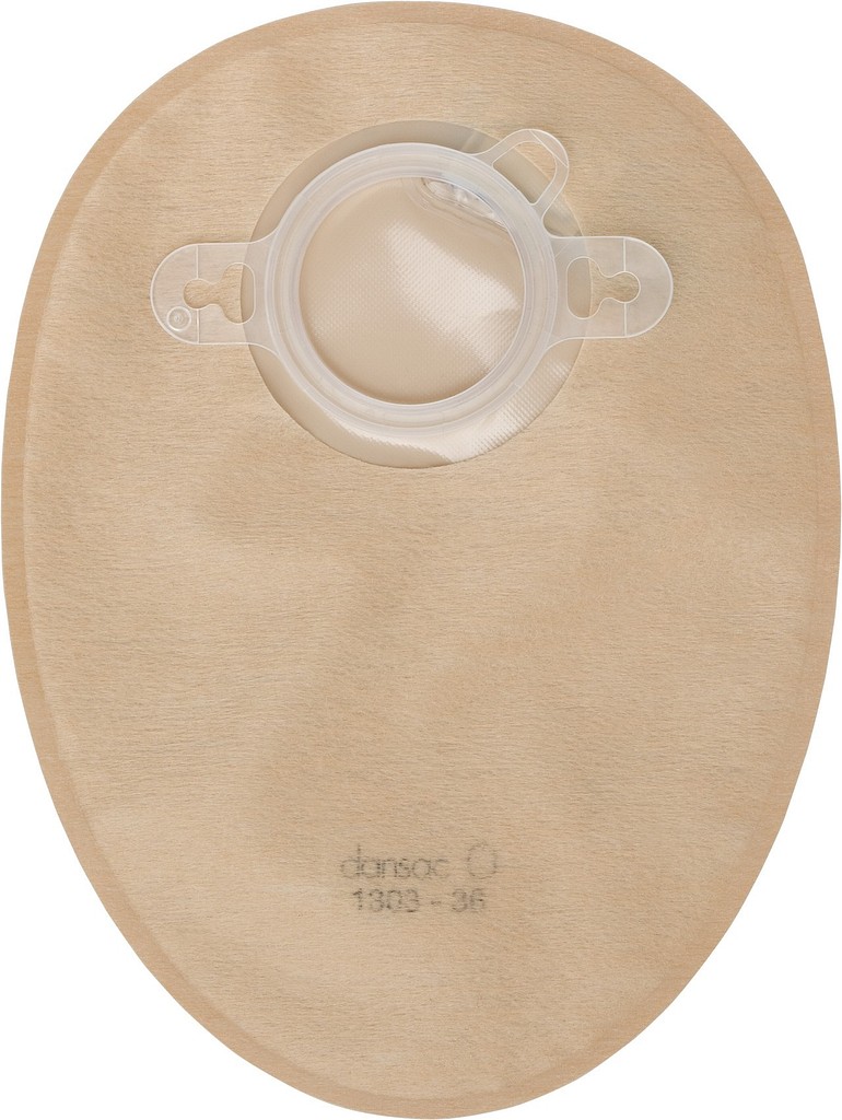 NovaLife 2, 2-dels colostomipose, Midi, klar, 36 mm ring