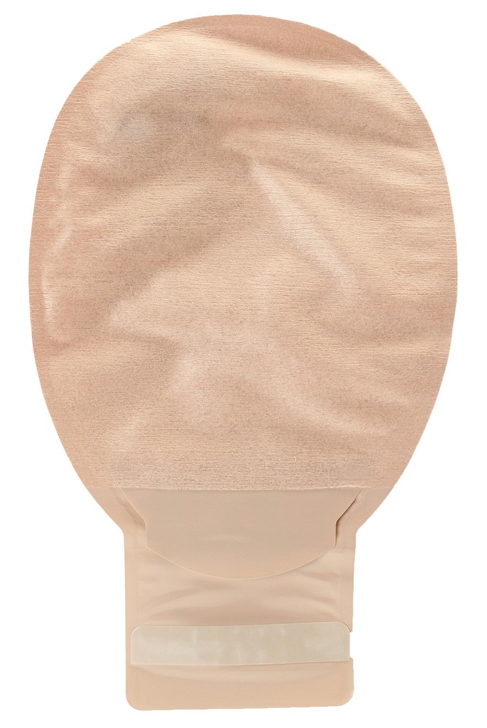 NovaLife 1, 1-dels ileostomipose, midi, kulfilter, beige, Ø 30-55/70 mm