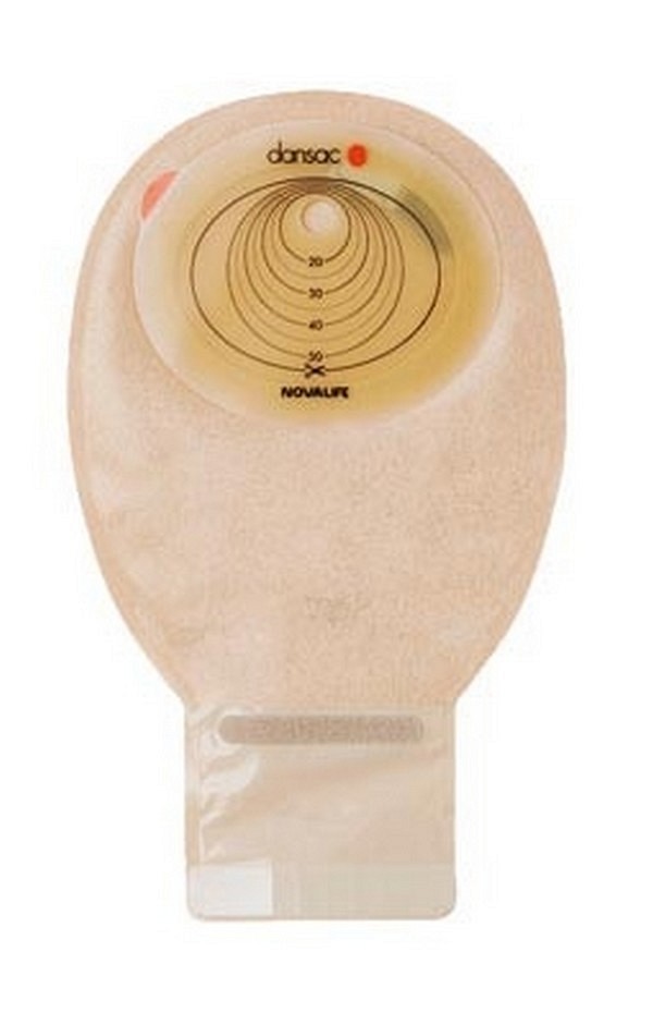 NovaLife 1, 1-dels ileostomipose, Maxi, beige, Ø 10-70/90 mm