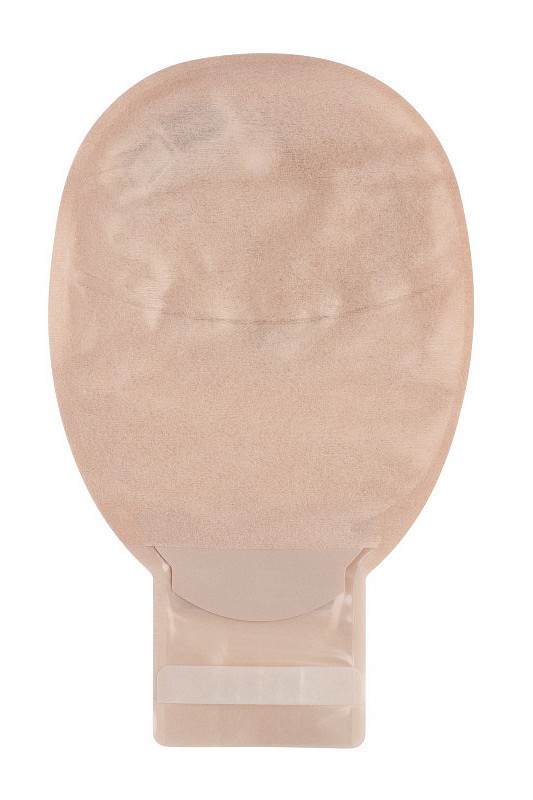 NovaLife 1, 1-dels ileostomipose, Midi, opklipbar, beige, Ø 10-55/70 mm