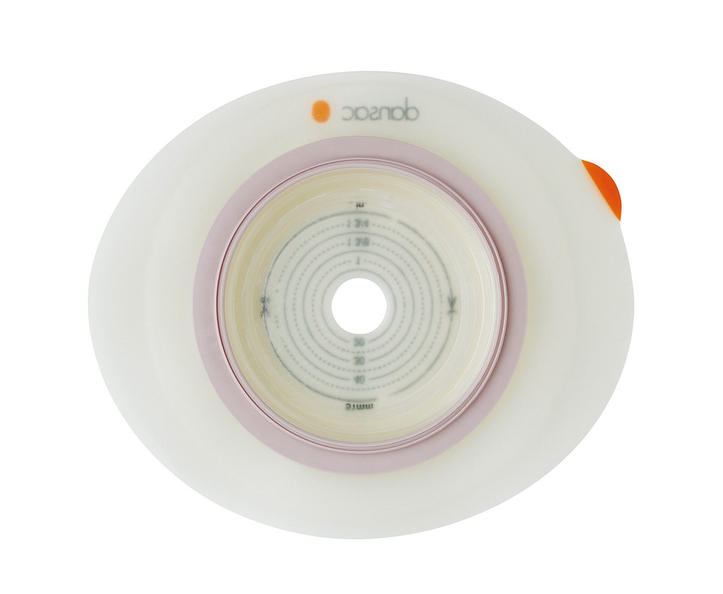 Novalife TRE 2 soft convex, basisplade, 35 mm hul, løftbar, 55 mm ring