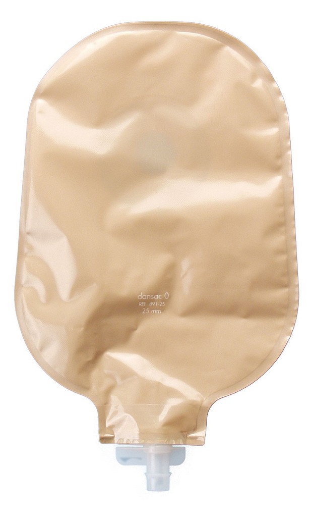 Nova 1 X3, 1-dels urostomipose u.kulfilter, beige, Ø 20 mm