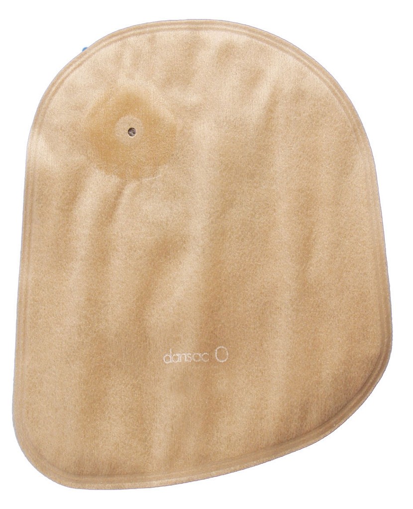 Nova 2, 2-dels colostomipose, Mini, beige, 36 mm ring