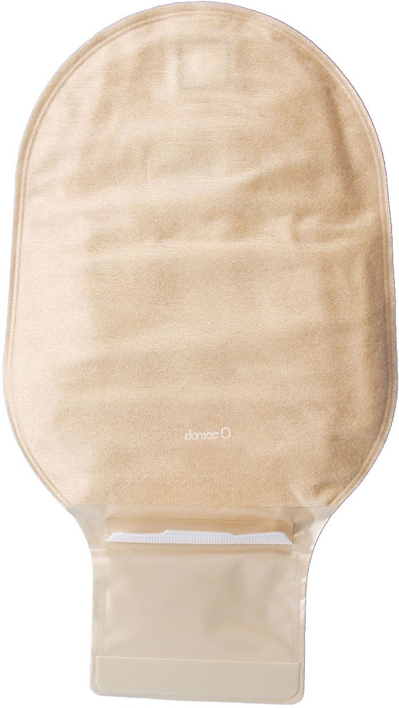 Nova 2 FoldUp, 2-dels ileostomipose, Midi, beige, 70 mm ring