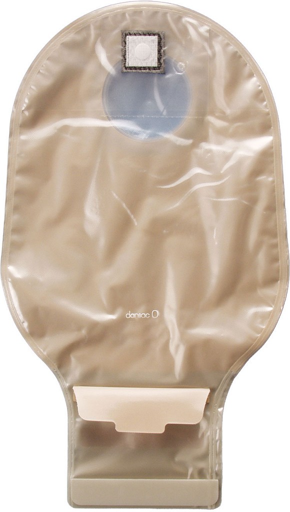Nova 2 FoldUp, 2-dels ileostomipose, Midi, klar, 55 mm ring