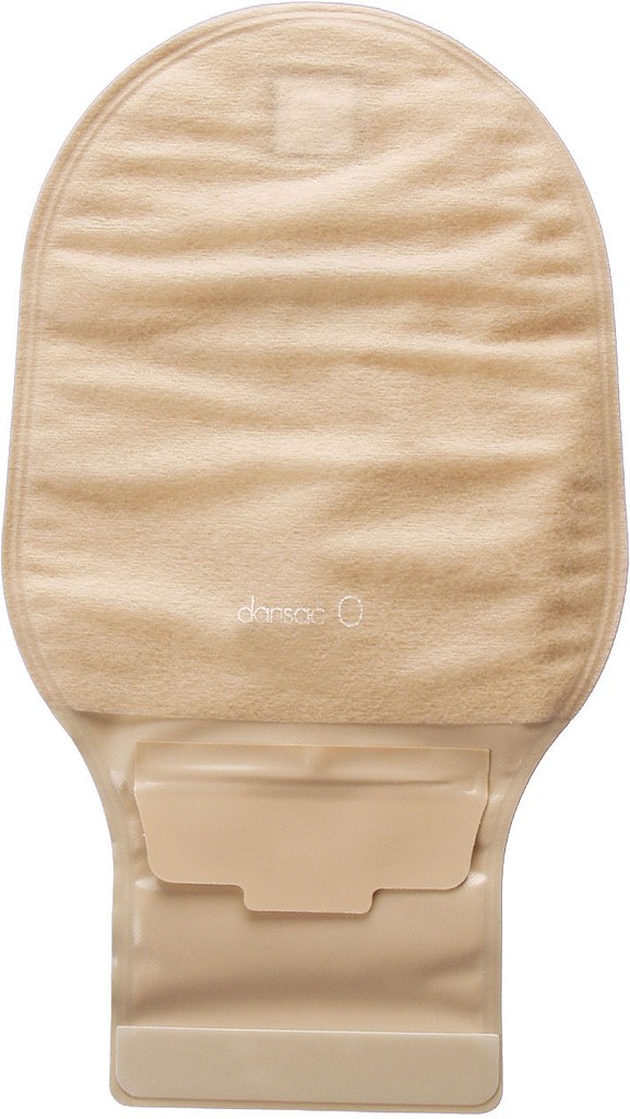 Nova 2 FoldUp, 2-dels ileostomipose, Mini, beige, 55 mm ring