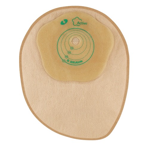 Flexima Active, 1-dels colostomipose, Midi, klar, Ø 15-50 mm
