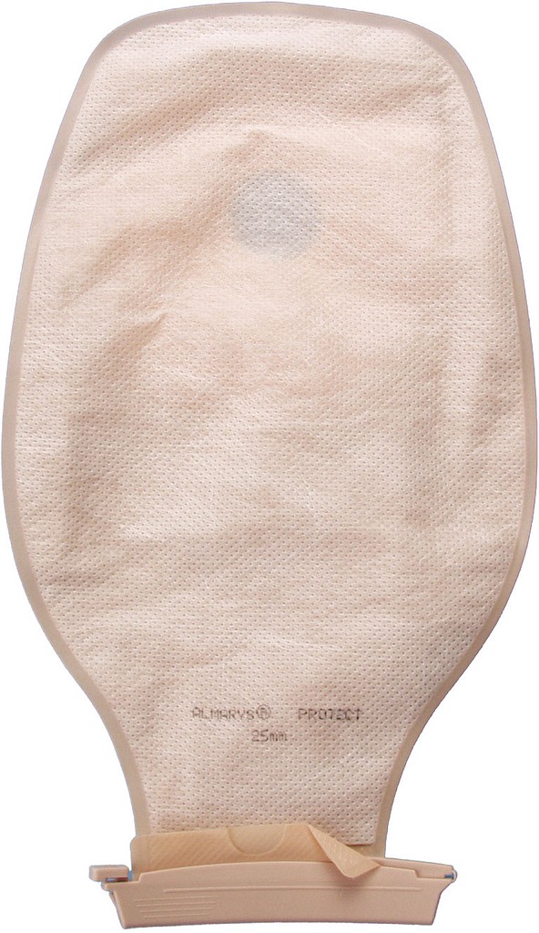 Flexima, 1-dels ileostomipose, Midi, beige, Ø 30 mm