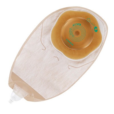 Flexima, Uro Silk konveks 4 mm dybde med bælteører beige, Ø 15-35 mm