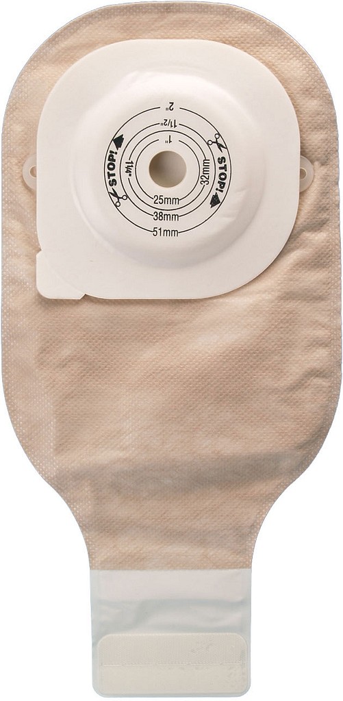 Moderma Flex SoftFlex konveks, 1-dels ileostomipose, Maxi, klar, Ø 20 mm