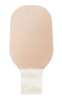 Moderma Flex, 1-dels ileopose, Maxi, LnR udløb, klæbekant, beige, Ø 20 mm