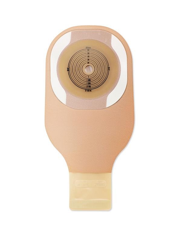 Moderma Flex CeraPlus, 1-dels ileostomipose, Maxi, klæbekant, vindue, beige, Ø 30 mm
