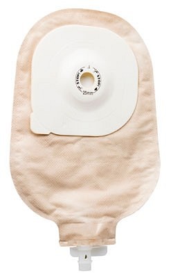 Moderma Flex, 1-dels urostomipose, Konveks, transparent, 25 mm