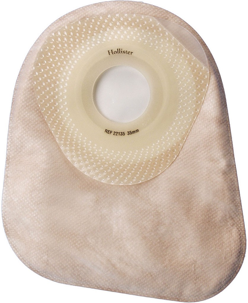Moderma Flex SoftFlex, 1-dels colostomipose, Midi, beige, 25 mm