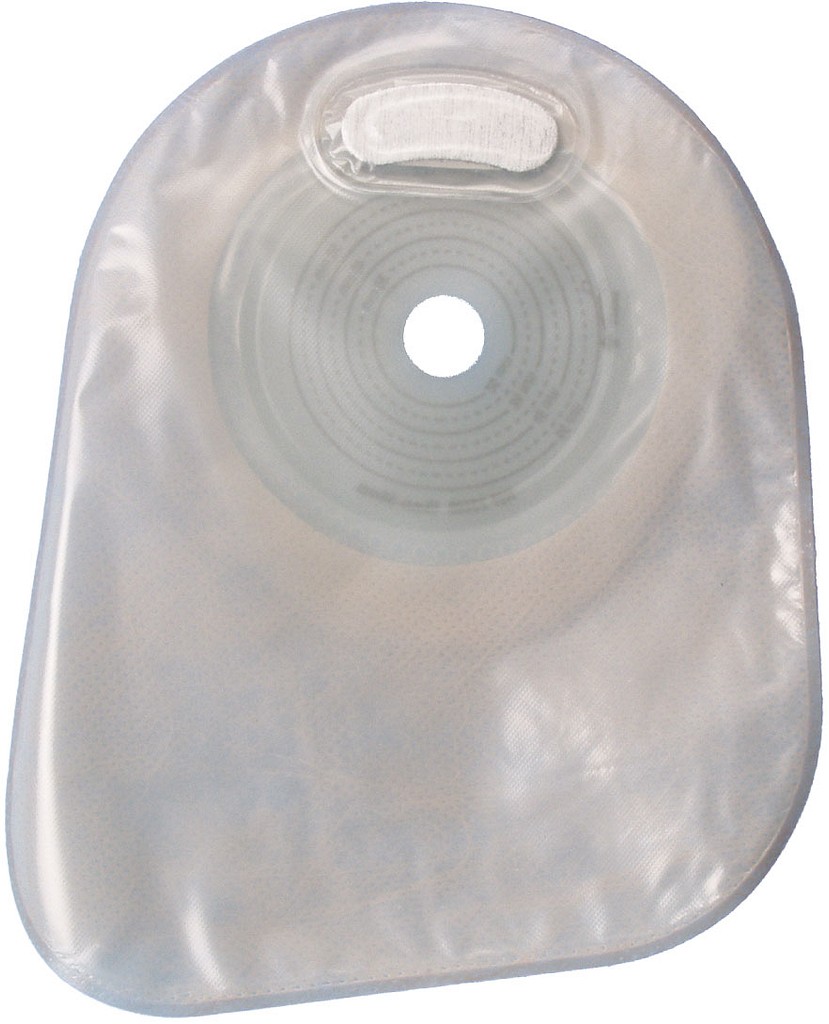 Moderma Flex SoftFlex, 1-dels colostomipose, Midi, klar, opklipbar, Ø 15-55 mm