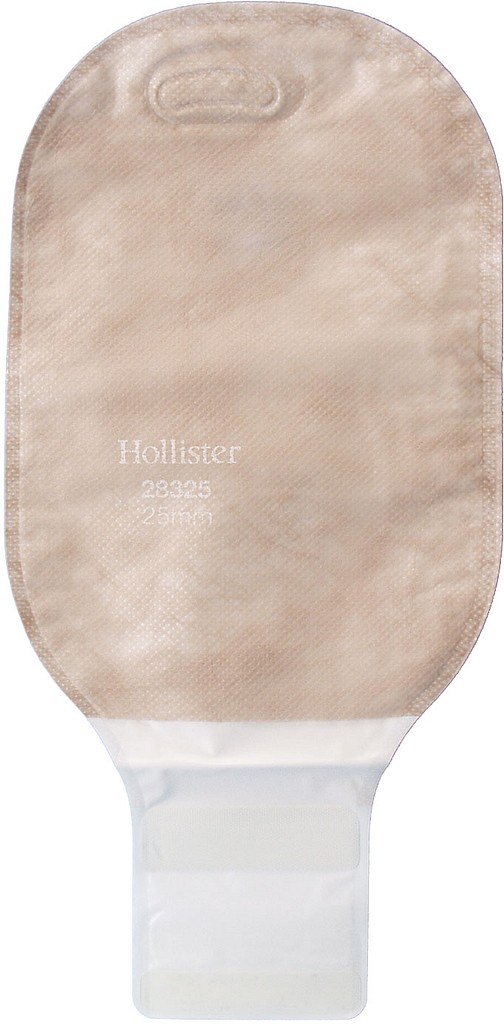 Moderma Flex, 1-dels ileostomipose, Maxi, Lock'n Roll udløb, beige, 25 mm