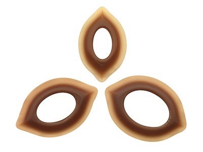 Adapt, Barriere ring oval konveks 6 mm, hul 38 x 56 mm, 100 mm x 70 mm