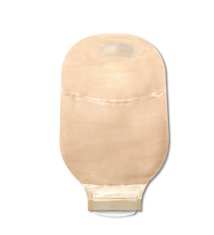 Moderma Flex, 1-dels ileostomipose, Maxi, LnR, vindue opkl., beige, Ø 15-55 mm
