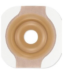 Conform 2 CeraPlus Soft konveks, plade med klæbekant, opkl. 13-25 mm løftbar flange, 45 mm ring