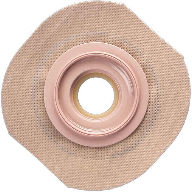 Conform 2 FlexWear konveks, basisplade med klæbekant, 22mm hul, løftbar flange, 45 mm ring