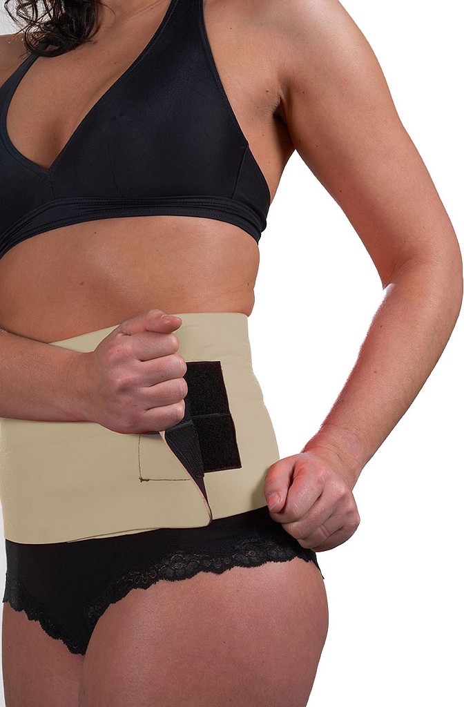 Hansen Protection, stomibrokbælte m.velcrolukke 90 cm, medium