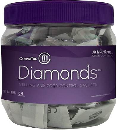 Diamonds, Gelpose med gas-/lugtfjerner