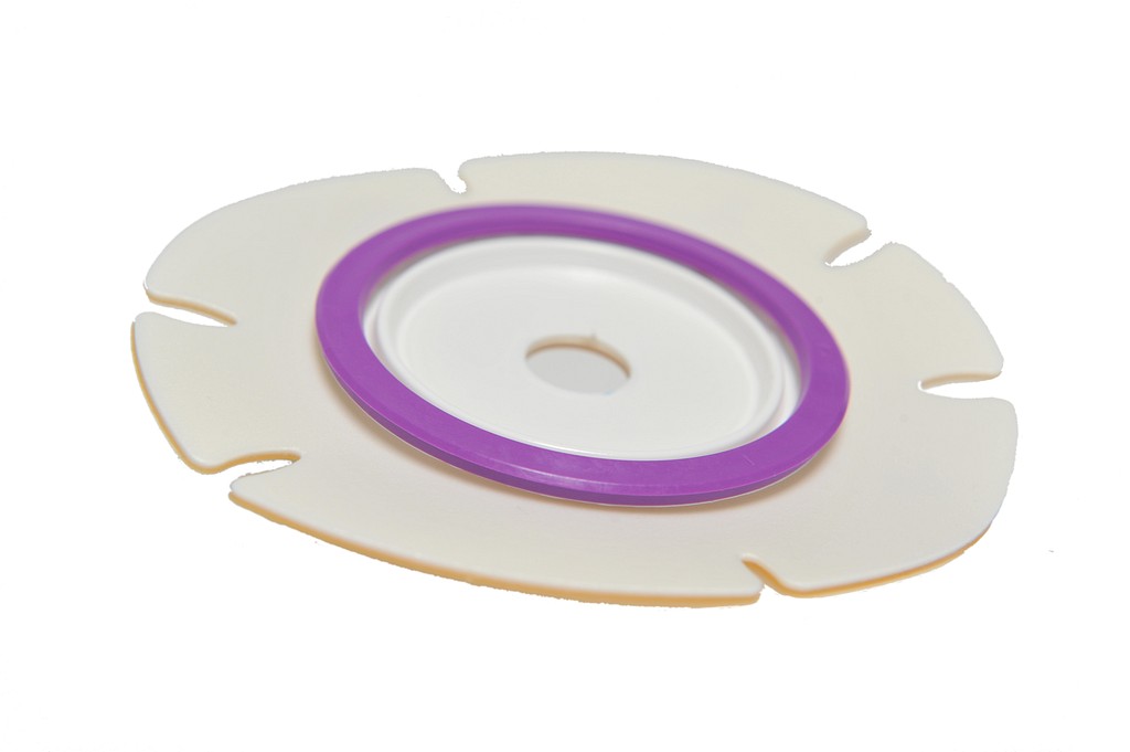 eakin dot, basisplade, 40mm hul, løftbar flange, 80 mm ring