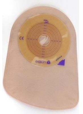 Eakin Pelican, 1-dels colostomipose, Mini, vindue, beige, Ø 20-65 mm