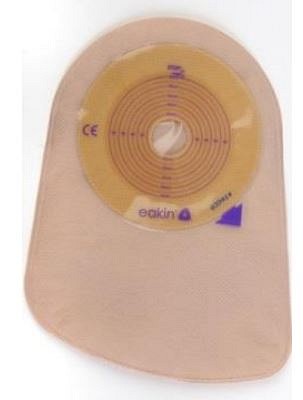 Eakin Pelican, 1-dels colostomipose, Maxi, vindue, beige, Ø 20-65 mm