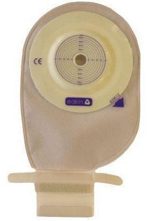 Eakin Pelican convex, 1-dels ileostomipose, Standard, vindue, beige, Ø 22,5 mm