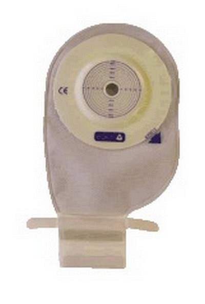 Eakin Pelican convex, 1-dels ileostomipose, Mini, vindue, beige, Ø 12-40 mm