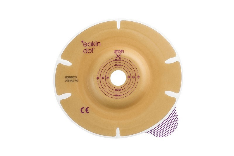 Eakin Dot Soft Convex, basisplade, 22,5mm hul, løftbar flange, 60 mm ring