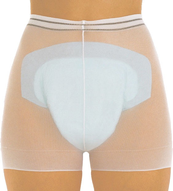 MoliPants 2000, fikseringstrusse, finmasket, liv/hoftemål 60-100cm, medium
