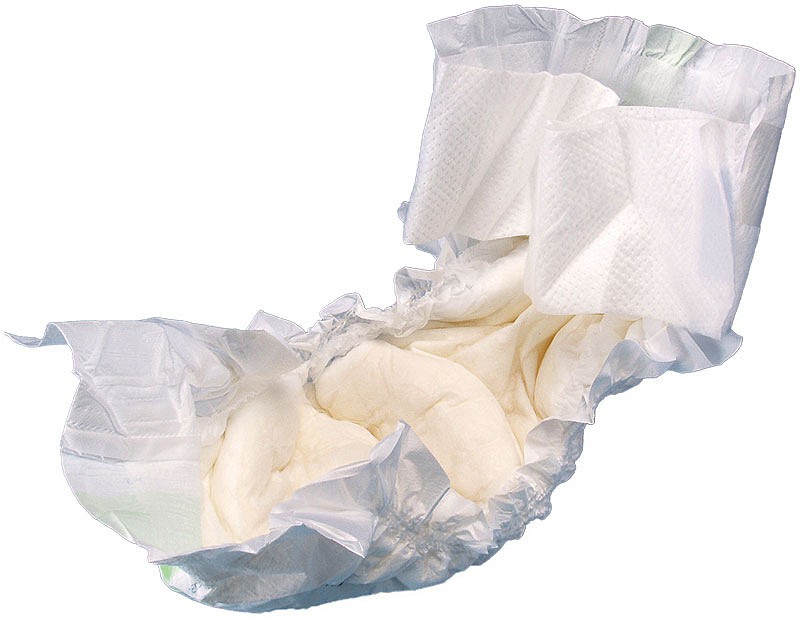 TENA Flex, bælteble, super, grøn, livvidde 60-90 cm, 650 ml, small