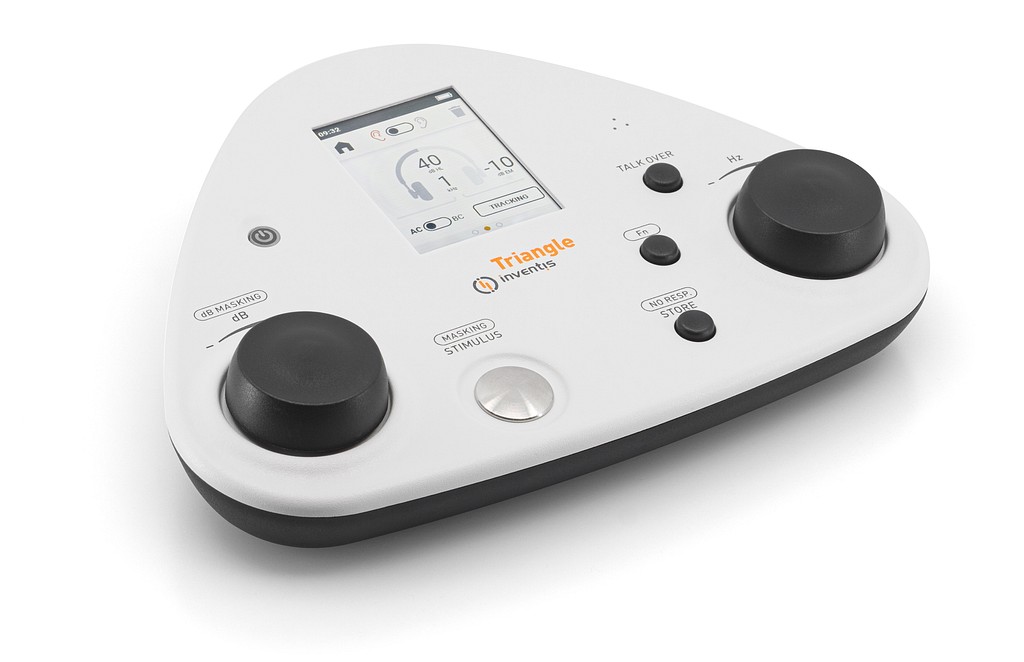 Inventis, audiometer komplet med høretelefoner